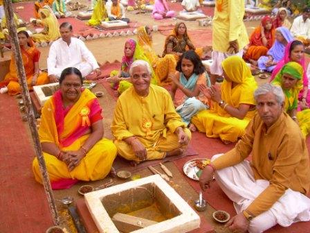 Gayatri Yagya 108 Kundiya